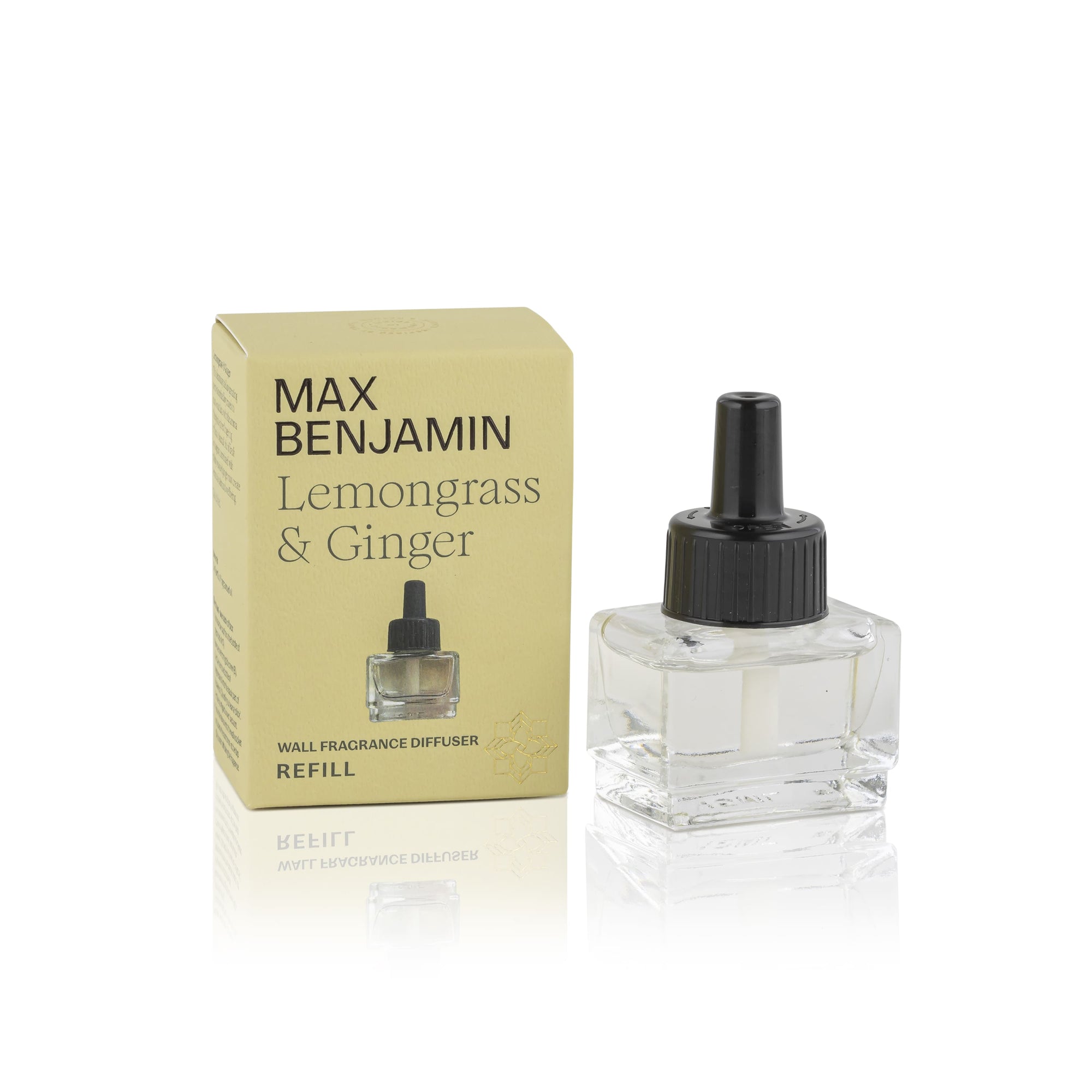 Max Benjamin - Wall Diffuser Navulling 15ml - Lemongrass Ginger