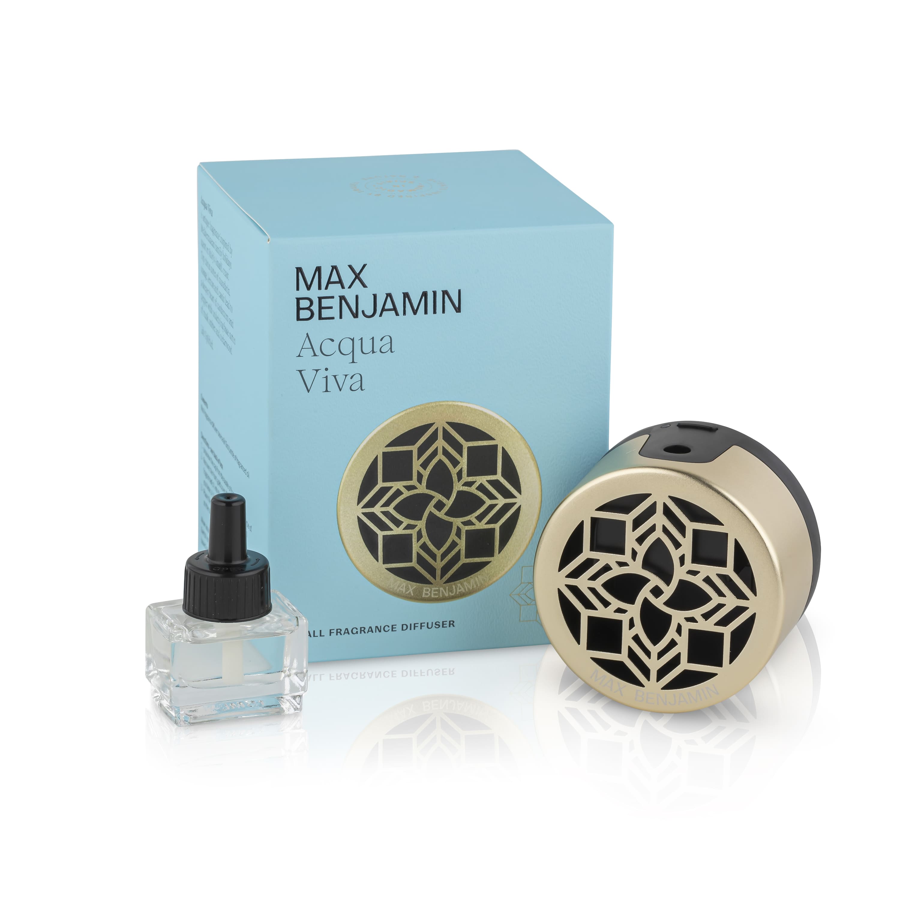 Max Benjamin - Kit de Démarrage Diffuseur Mural 15ml - Acqua Viva 
