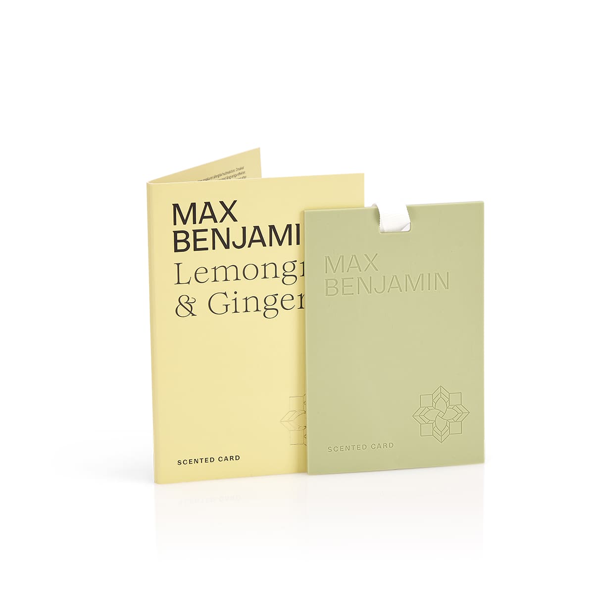 Max Benjamin - Geurkaart - Lemongrass & Ginger
