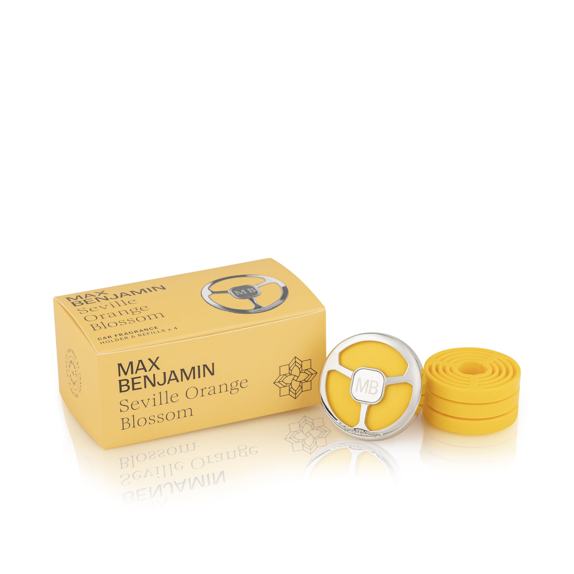Max Benjamin - Autoparfum Cadeauset - Seville Orange Blossom
