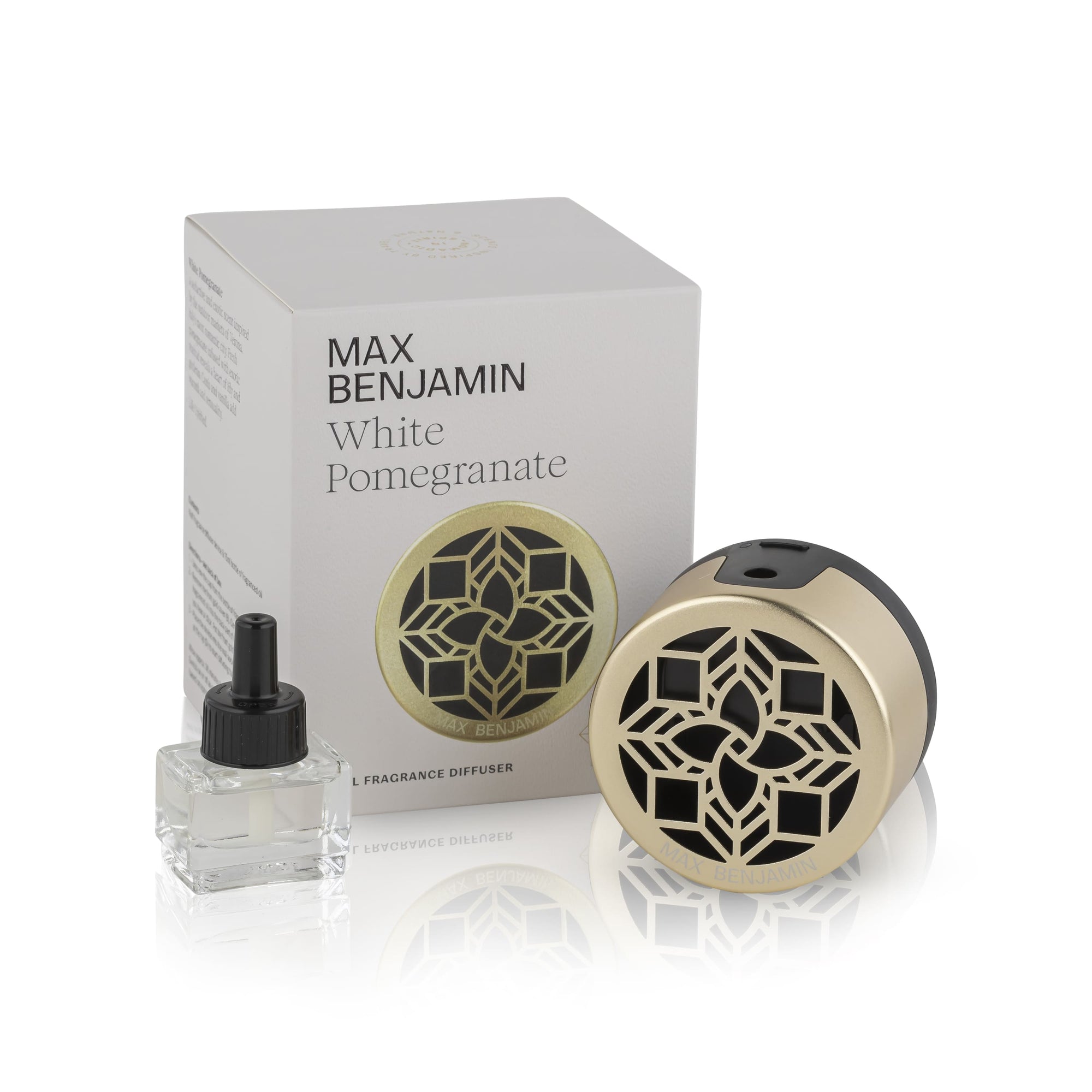 Max Benjamin - Wall Diffuser Starter Kit 15ml - White Pomegranate