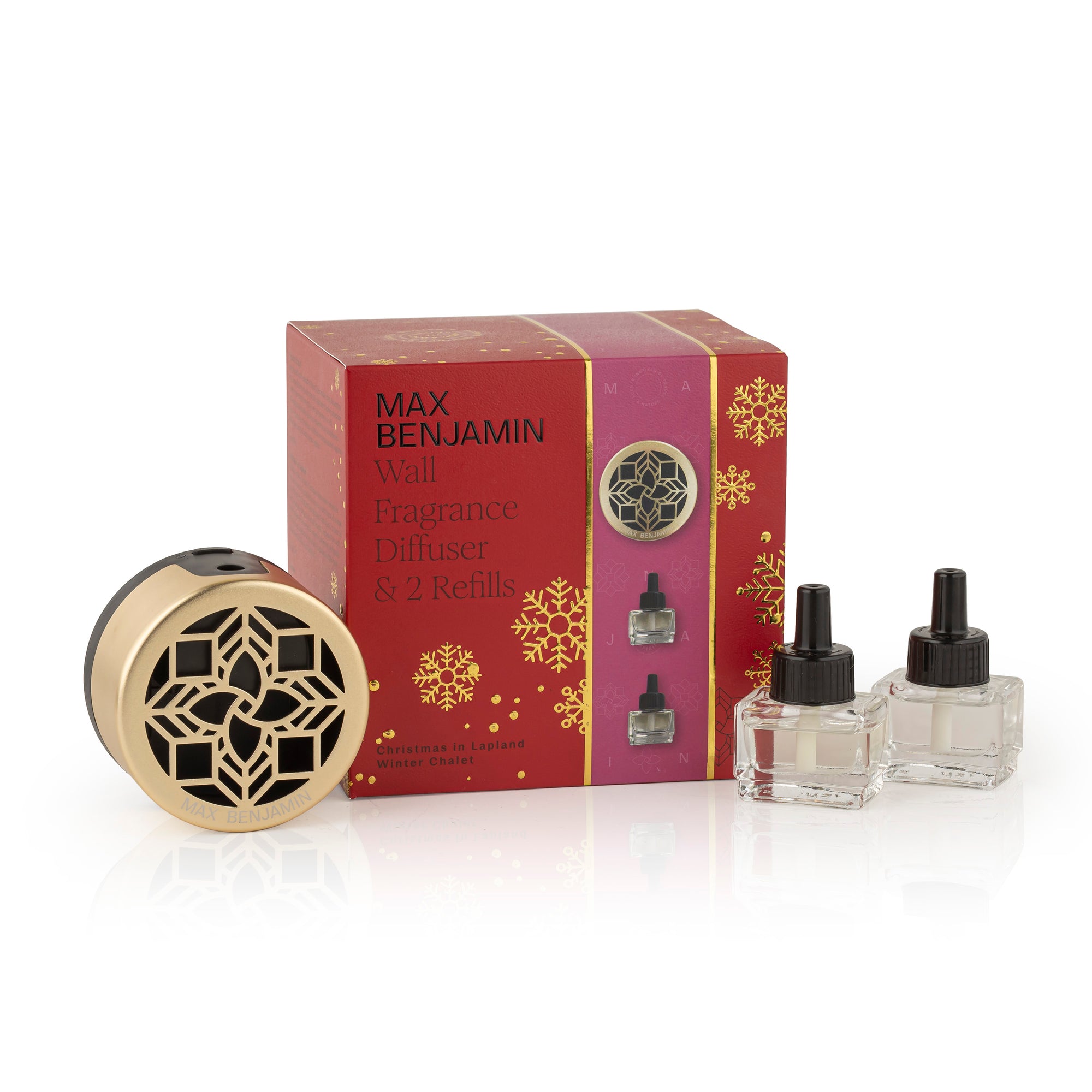 Max Benjamin - Wall Diffuser Cadeauset - Winter Chalet & Christmas in Lapland