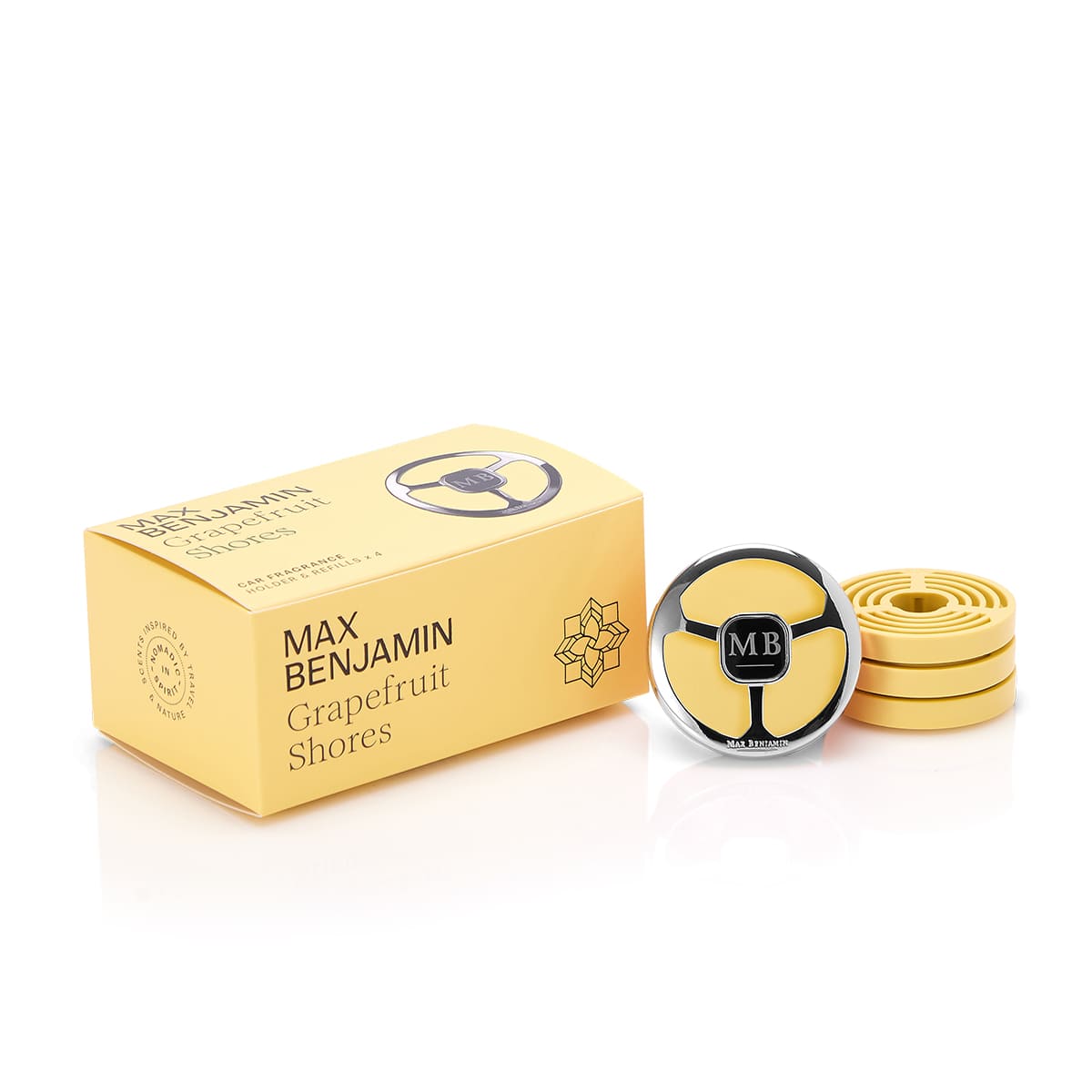 Autoparfum Cadeauset - Grapefruit Shores
