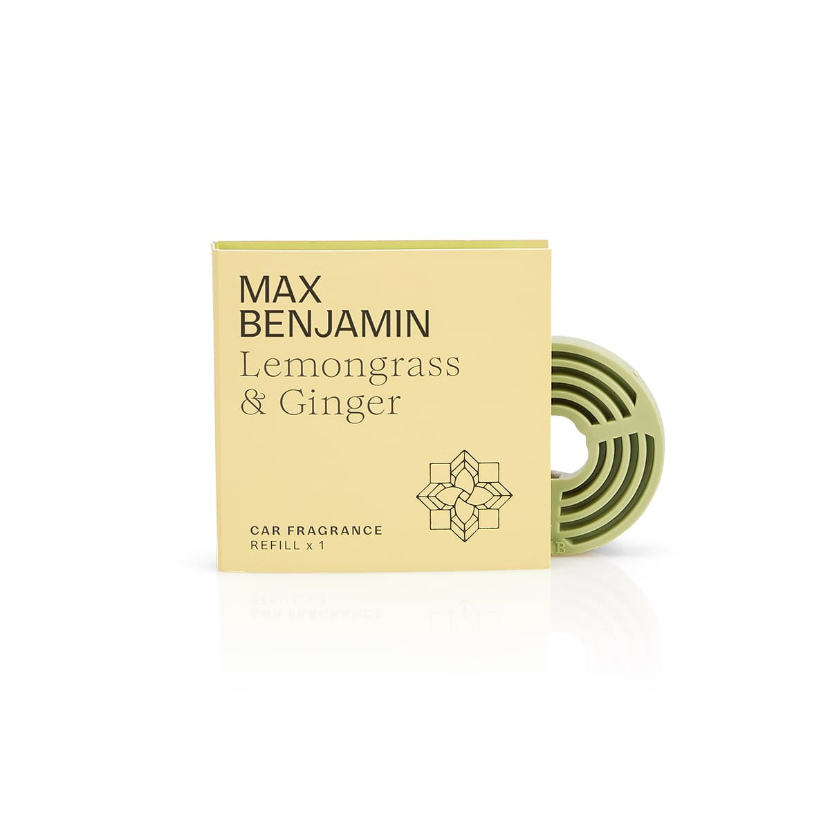 Max Benjamin - Recharge de parfum pour voiture - Citronnelle et gingembre 
