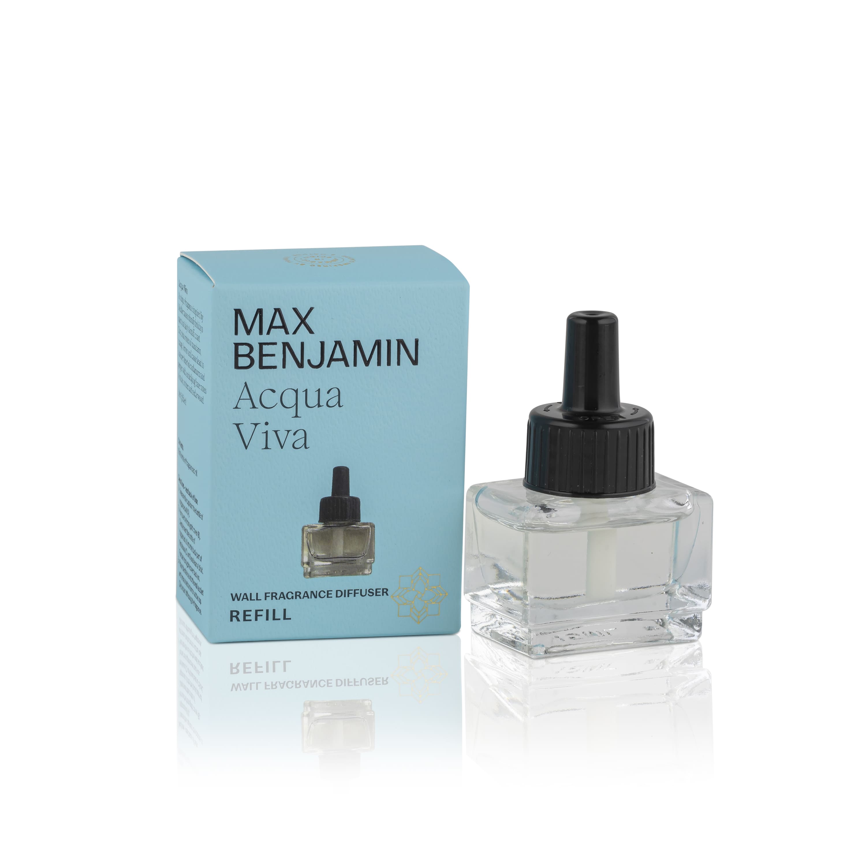 Max Benjamin - Recharge Diffuseur Mural 15ml - Acqua Viva 