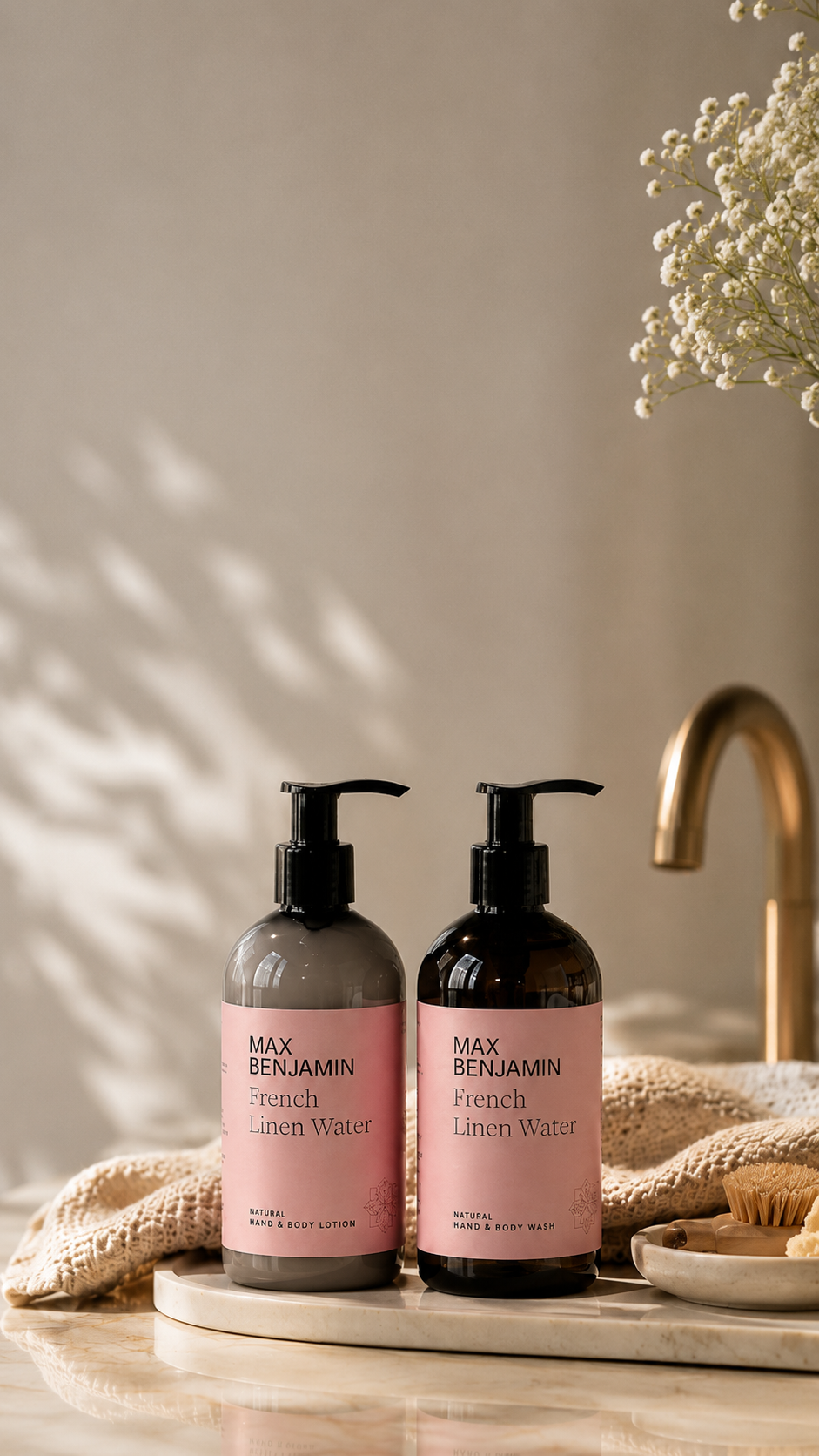 Gel lavant mains et corps 300ml - French Linen Water