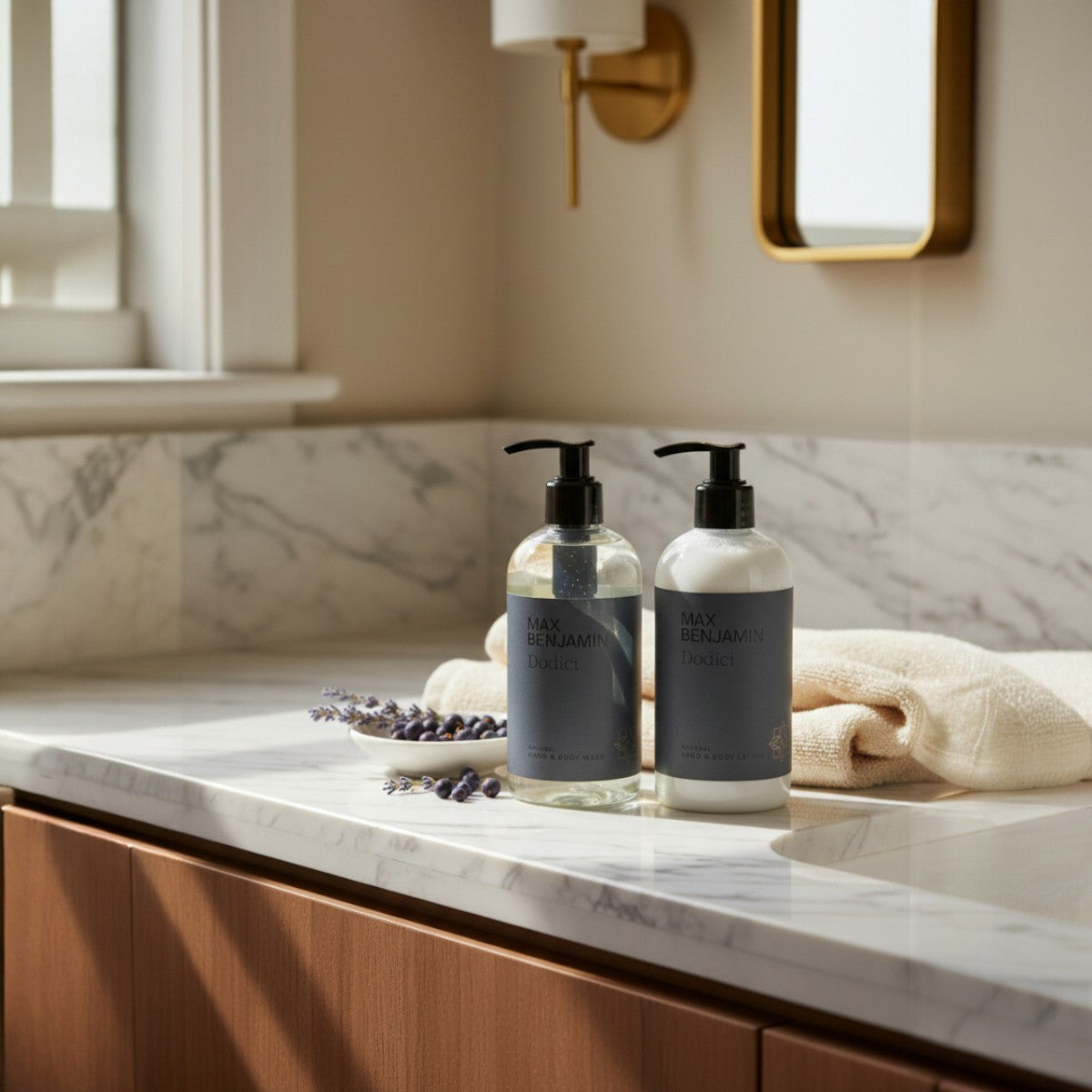 Max Benjamin - Gel douche mains/corps 300 ml - Dodici 