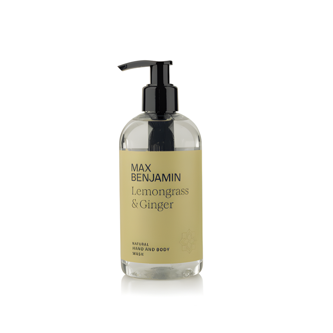 Max Benjamin - Gel douche mains/corps 300 ml - Citronnelle et gingembre 
