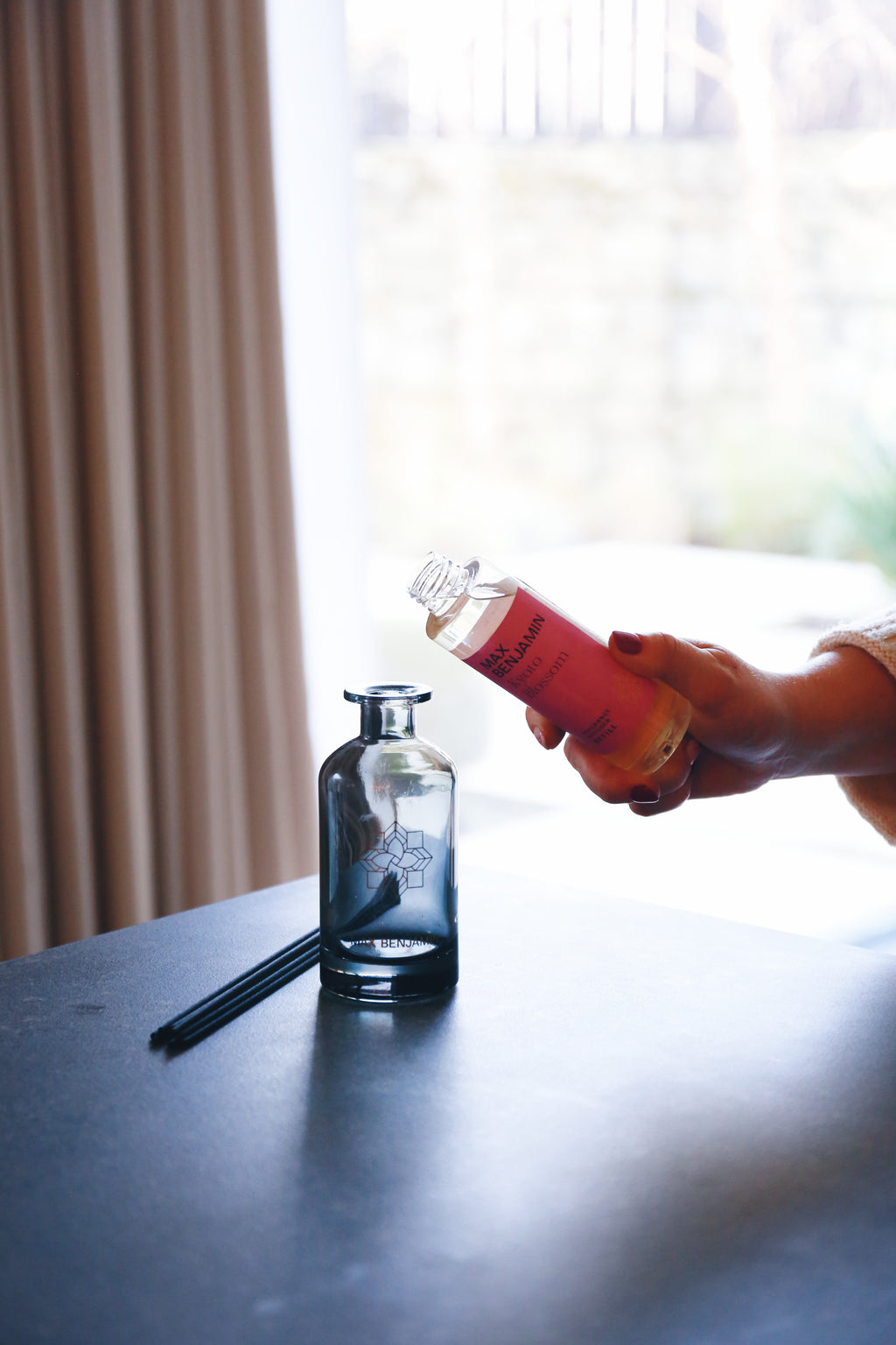 Geurstokjes Navulling 150 ml - Kyoto Blossoms