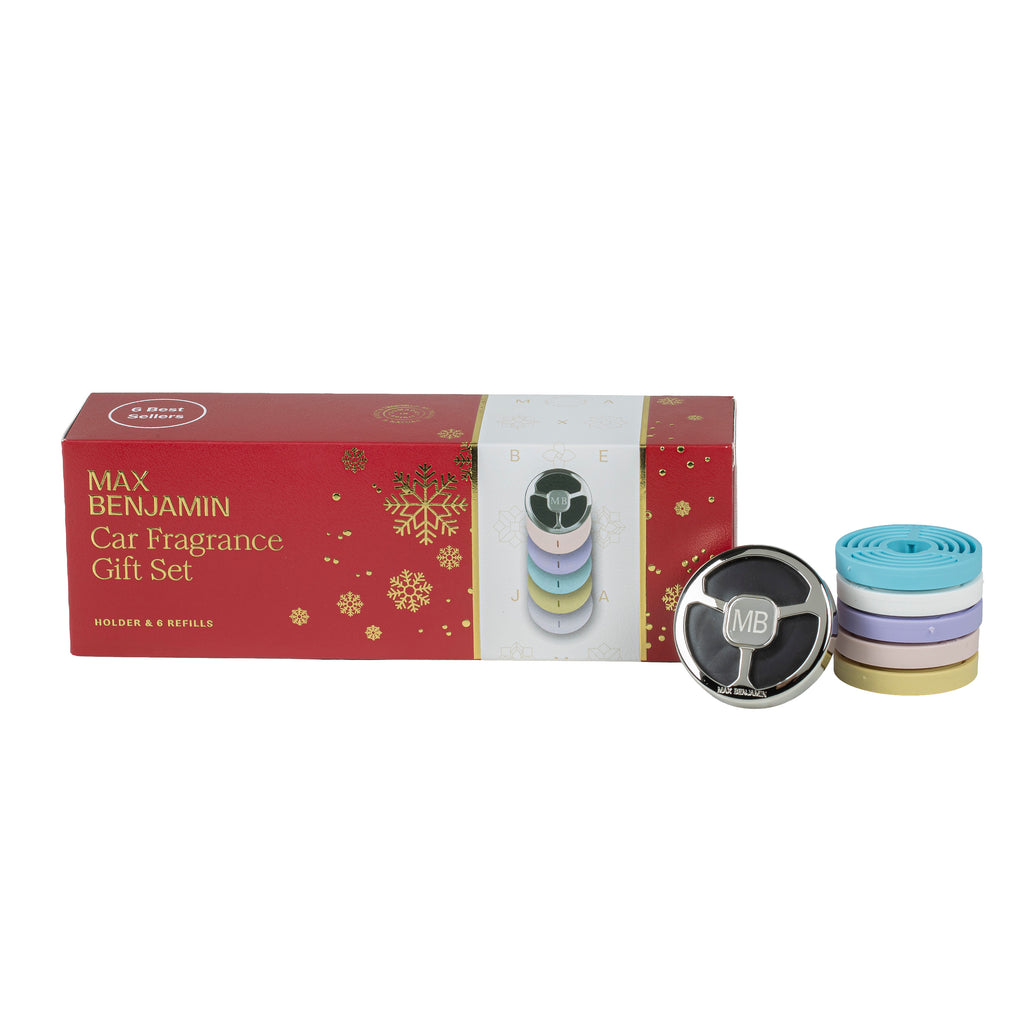Autoparfum Variety Cadeauset - Starter Kit + 6 Navullingen