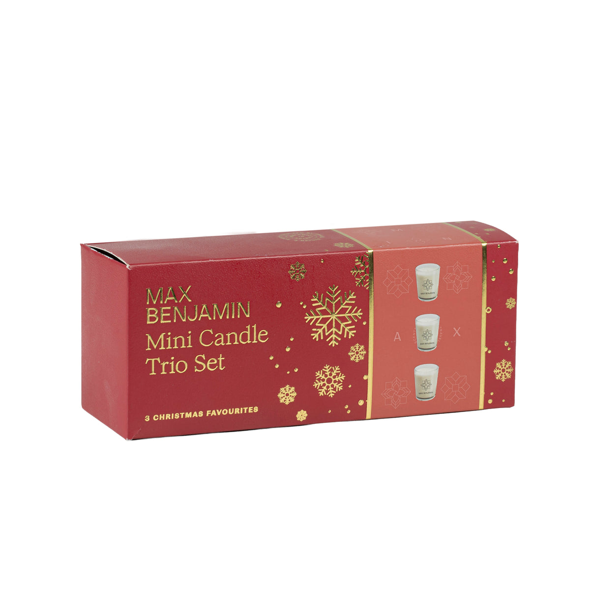 3 Mini Candle Cadeauset - Festive Favourites