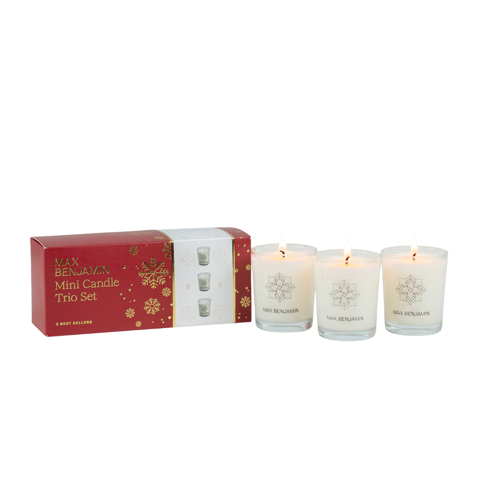 3 Mini Geurkaars Cadeauset - All Time Classics